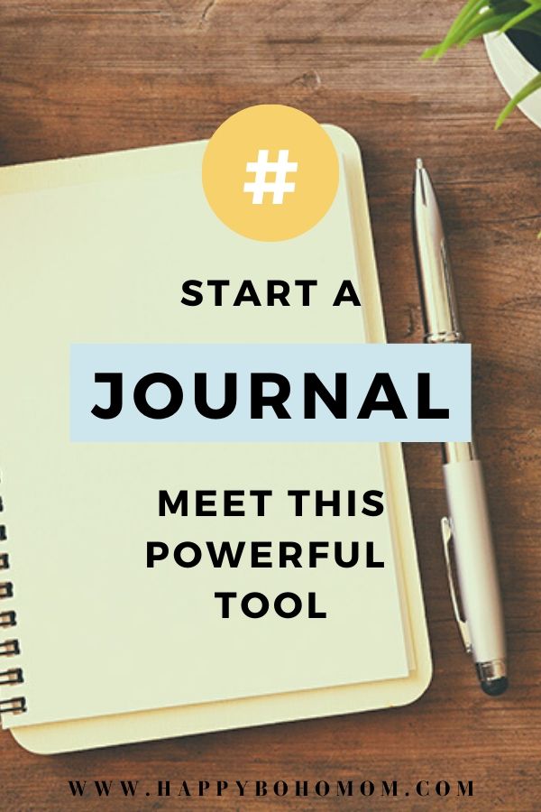 Journaling is a powerful tool. 